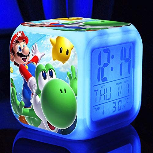 Un Reloj Despertador Super Mario Bros Para Tus Hijos